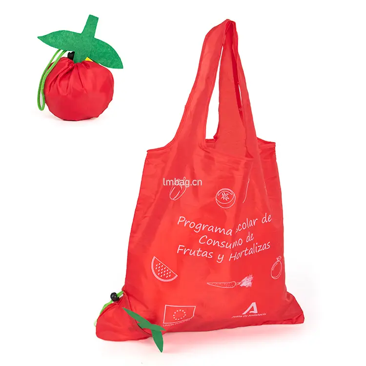 Nylon Foldaway Shopping Bag In Pouch